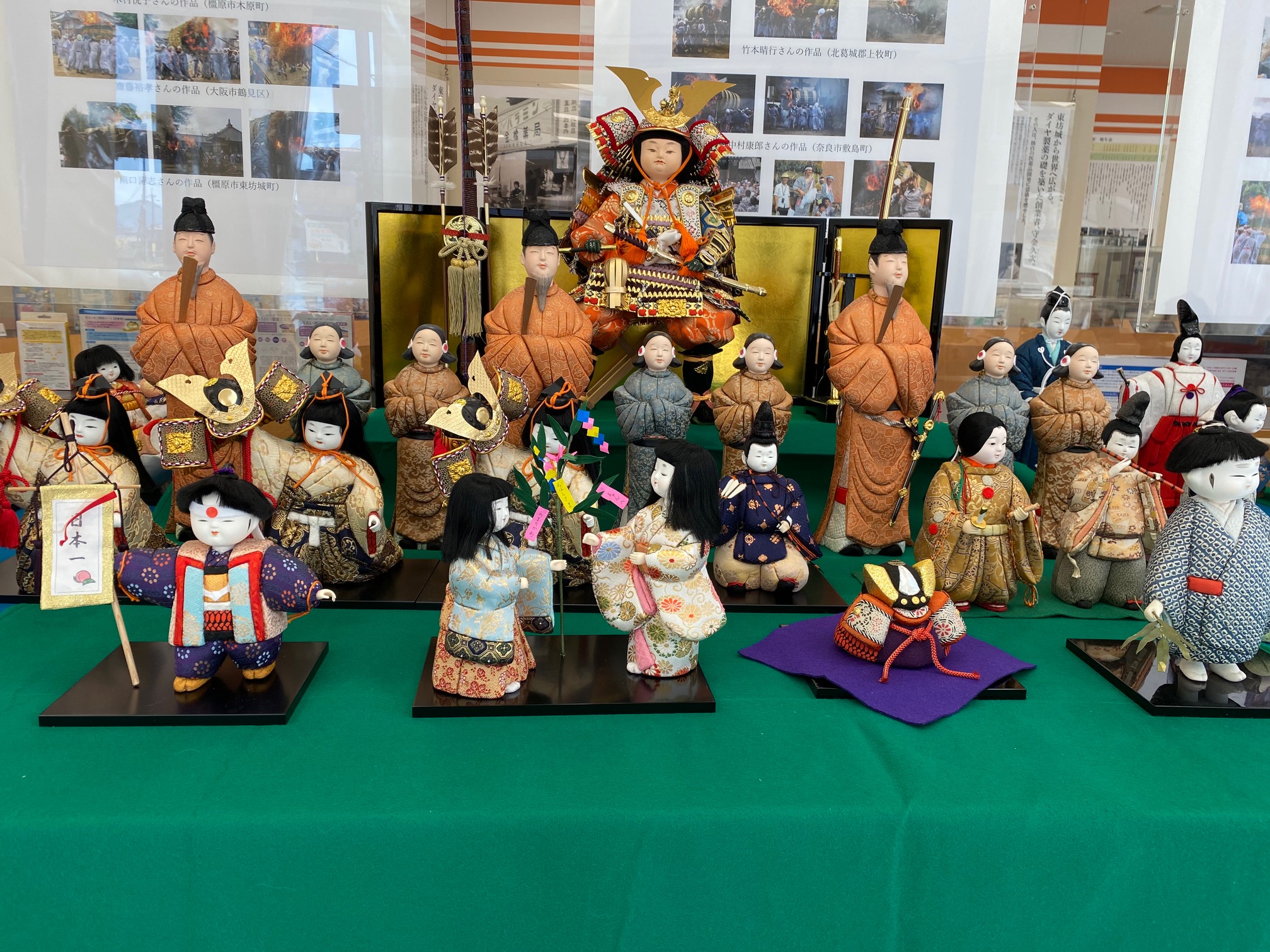 みやびの会 木目込み人形『手作り五月人形』展示中 | 金橋